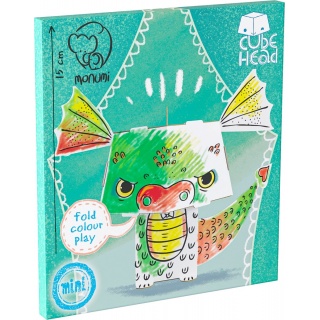 KOLOROWANKA MINI CUBEHEAD - SMOK, Kolorowanki, Książeczki