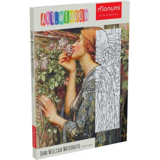 KOLORORAMKA ARTS - DUSZA RÓŻY, Kolorowanki, Książeczki