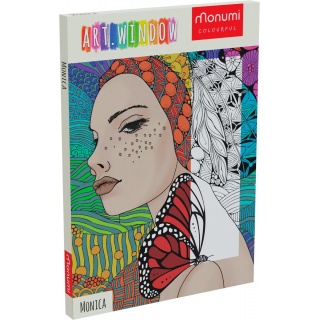KOLORORAMKA TEENS MONICA, Kolorowanki, Książeczki