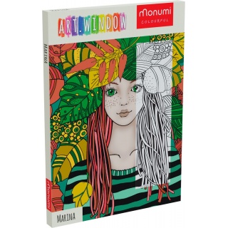 KOLORORAMKA TEENS MARINA, Kolorowanki, Książeczki
