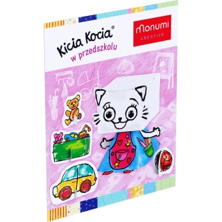 KOLOROWANKA KICIA KOCIA W PRZEDSZKOLU, Kolorowanki, Książeczki