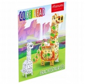 KOLOROWANKA CUBEHEAD DINO - BRACHIOZAUR, Kolorowanki, Książeczki