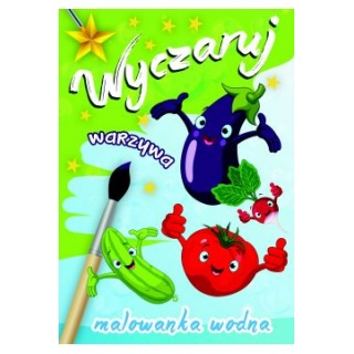 WYCZARUJ WARZYWA, Kolorowanki, Książeczki
