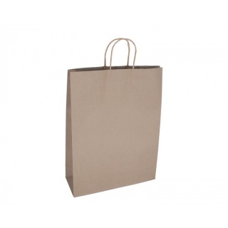 TOREBKA NATURALNA 33CM/26CM/13CM, Torby ozdobne, Art. dekoracyjne i prezentowe