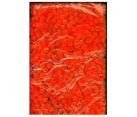 Pompony 1000 szt. c.pomarańczowe 1,5 cm, Pompony, Art. kreatywne