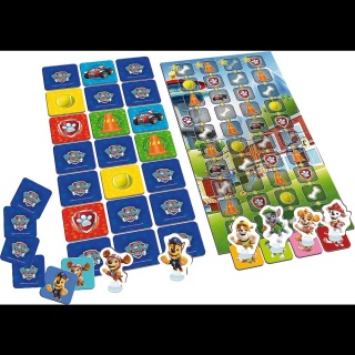 GRA - Paw Patrol Pup Race !!, Planszowe, Gry