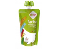 FARBA PLAKATOWA TEMPERA 100ml BIAŁA HAPPY COLOR, Farby, Plastyka