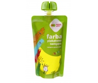FARBA PLAKATOWA TEMPERA 100ml ŻÓŁTA HAPPY COLOR, Farby, Plastyka