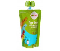FARBA PLAKATOWA TEMPERA 100ml.TURKUSOWA H.COLOR, Farby, Plastyka