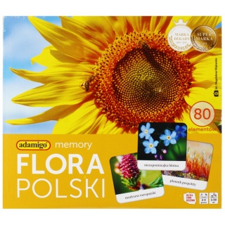 FLORA POLSKI - adamigo memory!, Edukacyjne, Gry