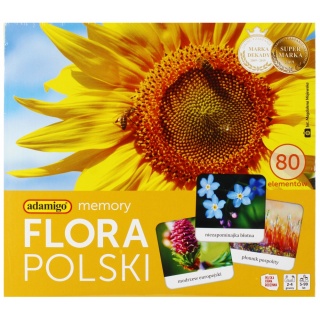 FLORA POLSKI - adamigo memory!, Edukacyjne, Gry