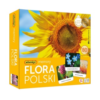 FLORA POLSKI - Adamigo memory!, Edukacyjne, Gry