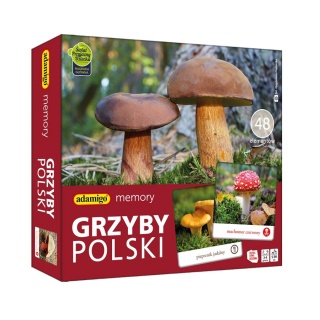 GRZYBY POLSKI - Adamigo memory!, Edukacyjne, Gry