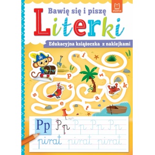 Bawię się i piszę LITERKI. Edukacyjna książeczka, Edukacyjne, Książeczki