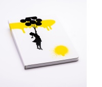 Notebook PININFARINA Banksy, 14x21 cm, 128 pages, baloon