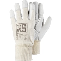 Rękawice RS SOFT TEC, monterskie, rozm.8, białe, Rękawice, Ochrona indywidualna