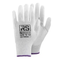 Gloves ESD RS CONDUCTOR, knitted, size 7, grey