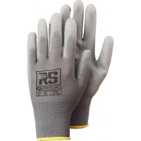 Gloves RS ULTRA TEC GREY, knitted, size 6, grey