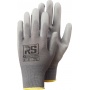 Gloves RS ULTRA TEC GREY, knitted, size 6, grey