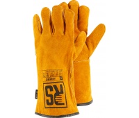 Rękawice MIG RS JUMBO, spawalnicze, rozm.10, żółte, Rękawice, Ochrona indywidualna