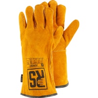 Gloves MIG RS JUMBO, welding, size 10, yellow
