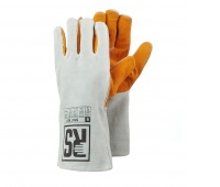 Rękawice MIG RS SPLIT KEV, spawalnicze, rozm. 10, białe, Rękawice, Ochrona indywidualna