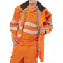 Warning jacket BEESWIFT Elsener, 7in1, size XXL, orange