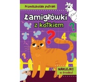 PRZEDSZKOLAK POTRAFI ŁAMIGŁÓWKI Z KOTKIEM, Edukacyjne, Książeczki