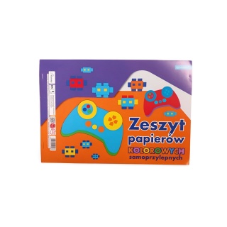 PROMOCJA ZESZYT PAP.KOLOR.SAMOPRZYL.B5 8K., Papiery kreatywne, Papier
