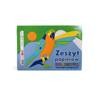 PROMOCJA ZESZYT PAP.KOLOR.SAMOPRZYL.B5 8K., Papiery kreatywne, Papier