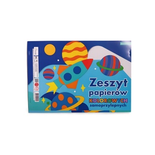 PROMOCJA ZESZYT PAP.KOLOR.SAMOPRZYL.B5 8K., Papiery kreatywne, Papier