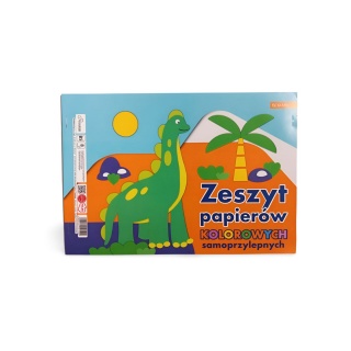 PROMOCJA ZESZYT PAP.KOLOR.SAMOPRZYL.B5 8K., Papiery kreatywne, Papier