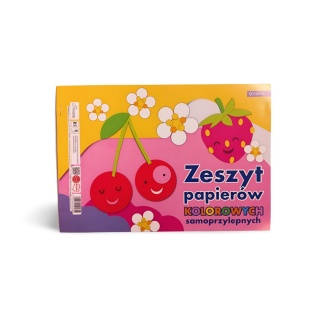 PROMOCJA ZESZYT PAP.KOLOR.SAMOPRZYL.B5 8K., Papiery kreatywne, Papier