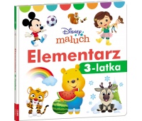 DISNEY MALUCH ELEMENTARZ 3-LATKA, Edukacyjne, Książeczki