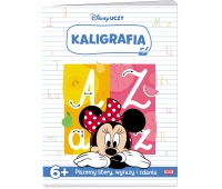 DISNEY UCZY MINNIE KALIGRAFIA, Edukacyjne, Książeczki