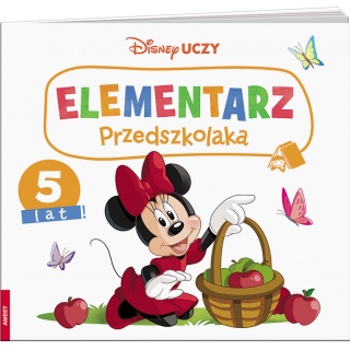 DISNEY UCZY MINNIE ELEMENTARZ PRZEDSZKOLAKA 5 LAT, Edukacyjne, Książeczki