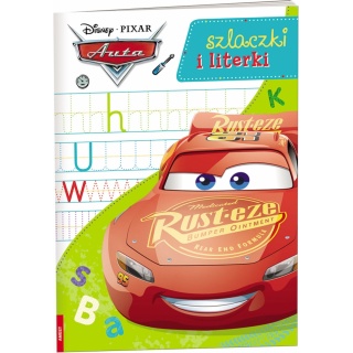 DISNEY/PIXAR AUTA SZLACZKI I LITERKI, Edukacyjne, Książeczki