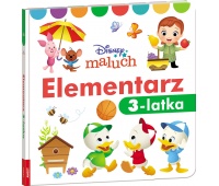 DISNEY MALUCH ELEMENTARZ 3-LATKA, Edukacyjne, Książeczki