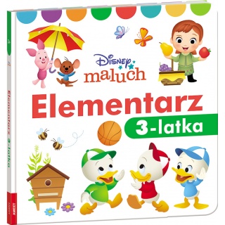 DISNEY MALUCH ELEMENTARZ 3-LATKA, Edukacyjne, Książeczki
