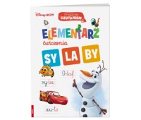 DISNEY UCZY MIX ELEMENTARZ ĆWICZENIA SYLABY, Edukacyjne, Książeczki