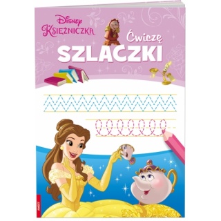 DISNEY KSIĘŻNICZKA ĆWICZĘ SZLACZKI, Edukacyjne, Książeczki