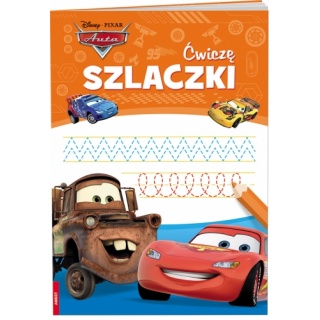 DISNEY/PIXAR AUTA. ĆWICZĘ SZLACZKI, Edukacyjne, Książeczki