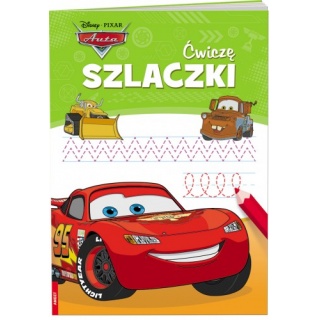 DISNEY/PIXAR AUTA ĆWICZĘ SZLACZKI, Edukacyjne, Książeczki