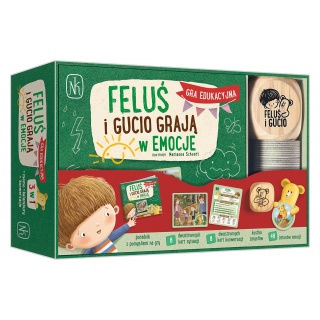 FELUŚ I GUCIO GRAJĄ W EMOCJE ZABAWKA, Edukacyjne, Gry