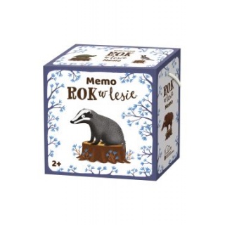 ROK W LESIE . MEMO ZABAWKA, Edukacyjne, Gry
