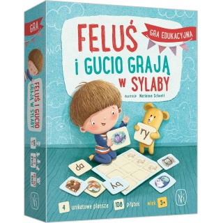 FELUŚ I GUCIO GRAJĄ W SYLABY ZABAWKA, Edukacyjne, Gry