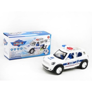 POLICJA NA BATERIE ŚW/DŹW BA0389, Pojazdy, Zabawki