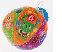 PIŁKA 16 CM MIĘKKA Z DZWONKIEM BPIŁ9544, Dla najmłodszych, Zabawki