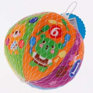 PIŁKA 16 CM MIĘKKA Z DZWONKIEM BPIŁ9544, Dla najmłodszych, Zabawki