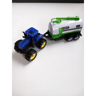 TRAKTOR Z CYSTERNĄ 28CM. 1256, Pojazdy, Zabawki